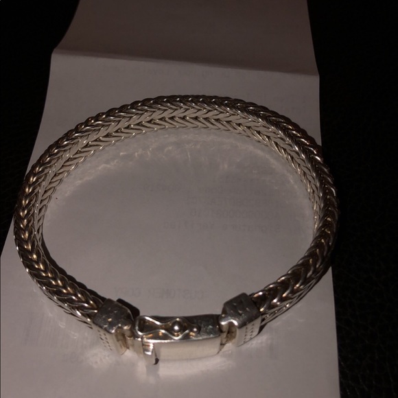 SAMUEL B JEWELRY 925 bracelet 88 grams! - Picture 5 of 6